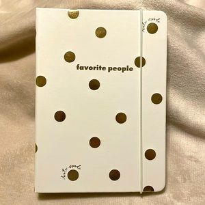 Kate Spade Favorite People Address Book